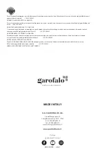 Preview for 12 page of garofalo SCIK BASIC 90/2/TP User Manual