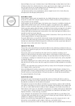 Preview for 21 page of garofalo TUSCANY EVO 240 User Manual