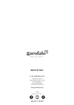 Preview for 14 page of garofalo TUSCANY EVO User Manual