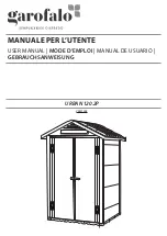 Предварительный просмотр 1 страницы garofalo URBAN 120 .2P User Manual