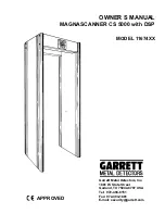 Garrett 11674 Owner'S Manual preview