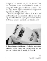 Preview for 15 page of Garrett ACE 150 Manual De Usuario