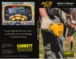 Garrett ACE 400i Owner'S Manual preview