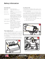 Preview for 8 page of Garrett Axiom User Manual