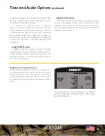 Preview for 15 page of Garrett Axiom User Manual