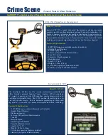 Preview for 2 page of Garrett Crime Scene 1140070 Brochure