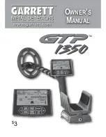 Preview for 1 page of Garrett Graphic Target Profiling 1350 Owner'S Manual