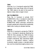 Preview for 16 page of Garrett Graphic Target Profiling 1350 Owner'S Manual