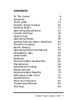 Preview for 5 page of Garrett GTI 1500 Owner'S Manual