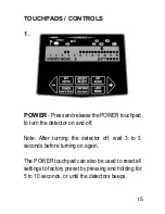 Preview for 15 page of Garrett Metal Detectors GTAx 550 Owner'S Manual