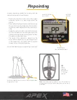 Предварительный просмотр 21 страницы Garrett MULTI-FLEX ACE APEX User Manual