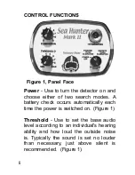 Preview for 6 page of Garrett Sea Hunter Mark II None Owner'S Manual