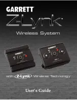 Garrett Z-Lynk Wireless System User Manual preview