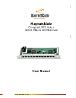 GarrettCom Hubs User Manual preview