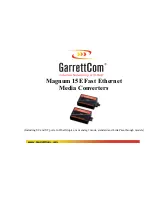 Предварительный просмотр 1 страницы GarrettCom Magnum 14E-SSCL-d Installation And User Manual