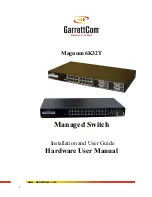 GarrettCom Magnum 6K32T Installation And User Manual preview