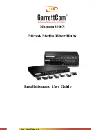 GarrettCom Magnum 8000X Installation And User Manual preview