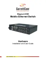 GarrettCom MAGNUM MAGNUM 6KM Hardware Installation And User'S Manual preview