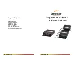 Preview for 1 page of GarrettCom Magnum P62F Series Installation And User Manual