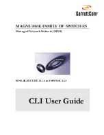 GarrettCom MNS-6K 4.1.4 Cli User'S Manual preview