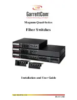 Preview for 1 page of GarrettCom Quad Installation And User Manual