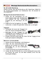 Preview for 11 page of Garten Meister 89 01 13 Instruction Manual