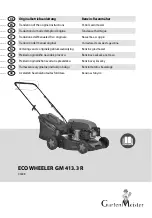 Предварительный просмотр 1 страницы Garten Meister ECO WHEELER GM 413.3 R Translation Of The Original Instructions