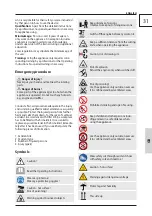 Предварительный просмотр 31 страницы Garten Meister GMR 510/2 8in1 Instructions Manual