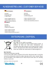 Preview for 28 page of Garten Meister GMXB1020-2 Original Instructions Manual