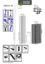 Предварительный просмотр 1 страницы GARTEN VERSAND 179075-15 Manual