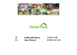 Gartenhaus SC.2.00001 User Manual предпросмотр