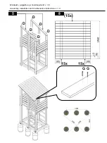 Предварительный просмотр 5 страницы gartenpirat Spielturm Assembly, Installation And Maintenance Instructions