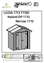 Gartenpro LUCIA 1712 TYGO Manual preview