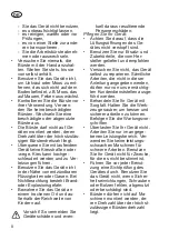 Preview for 8 page of Gartenteile AFB 1810 Lion Set Translation Of The Original Instructions For Use