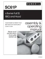 Garth SC61P Assembly & Operating Instructions preview