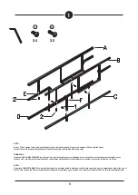 Предварительный просмотр 5 страницы Garth TV0630 Assembly Instructions Manual