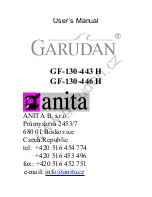 Garudan GF-130-443 H User Manual preview