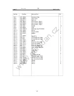 Предварительный просмотр 49 страницы Garudan GP-514- 141 User Manual And  Spare Parts List