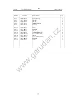 Preview for 29 page of Garudan GP-514-446 User Manual And  Spare Parts List