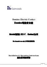 Garwoods Domino EC-7 Series Installation & Operating Instructions Manual preview