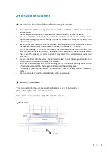 Preview for 4 page of Garwoods EC-2072 Installation & Operating Instructions Manual