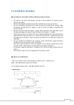 Preview for 4 page of Garwoods EC-2368IC Installation & Operating Instructions Manual