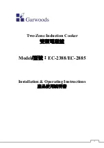 Garwoods EC-2388 Installation & Operating Instructions Manual preview