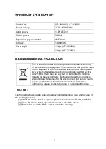 Preview for 13 page of Garwoods HT-50900S Installation & Operation Manual