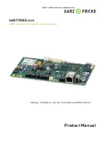 Garz Fricke SANTVEND core Product Manual preview