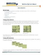 Preview for 5 page of Gas Clip Technologies Multi Gas Clip Infrared User Manual