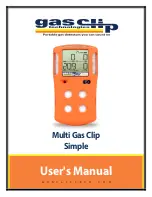 Gas Clip Technologies Multi Gas Clip Simple User Manual preview