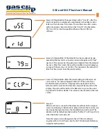 Предварительный просмотр 8 страницы Gas Clip Technologies Multi Gas Clip User Manual