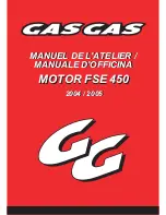 GAS GAS 2004 FSE 400 (Italian) Manuale D'Officina preview