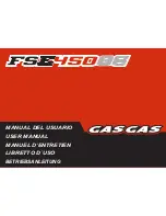 GAS GAS 2005 FSE SM 450 User Manual preview